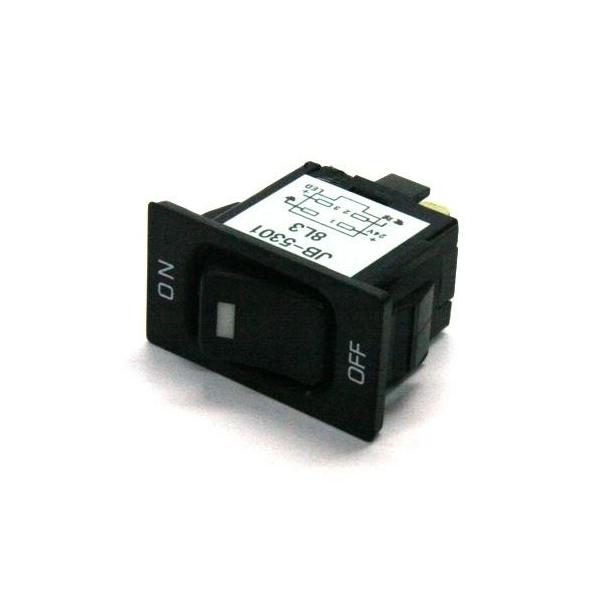 ＪＢキャブ内スイッチ　日野用　ON-OFF　LED内蔵　１個入
