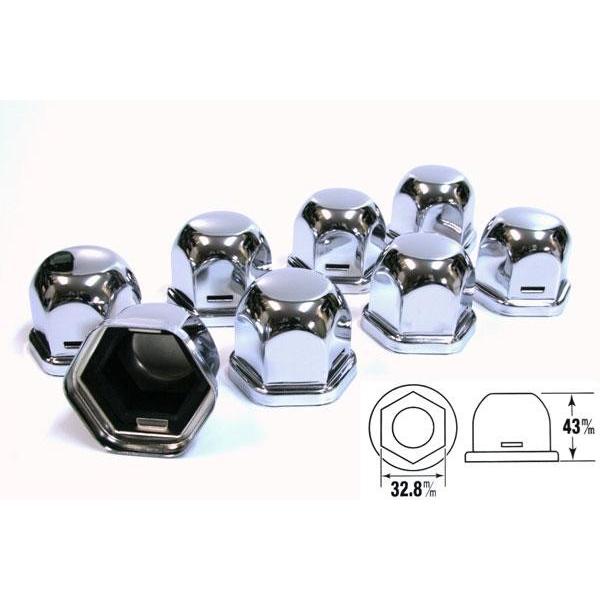 ATS ナットキャップ新ISOナット対応 32.8mm 8穴用 高さ43mm 