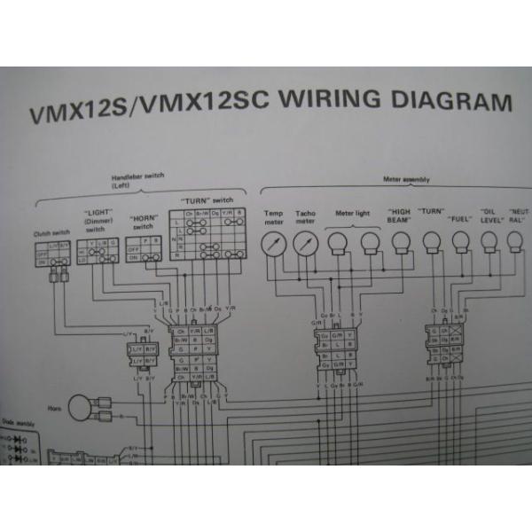 中古 ヤマハ 正規 バイク 整備書 V Max 取扱説明書 英語版 Vmx12s C 1ur 配線図有り 車検 整備情報 Buyee Buyee Japanese Proxy Service Buy From Japan Bot Online