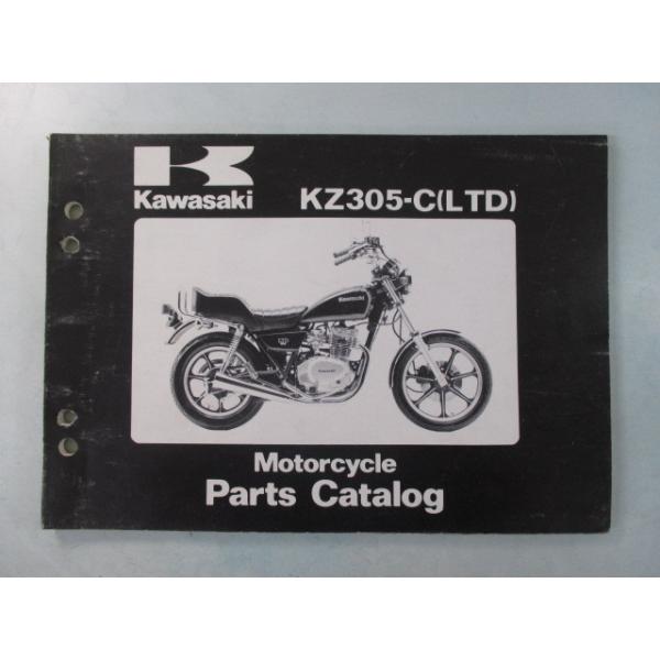 カワサキ（Kawasaki） Z305LTD パーツリスト 正規 中古 バイク 整備書
