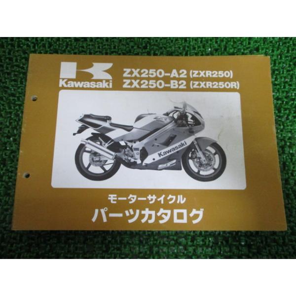 ZXR250 R パーツリスト カワサキ 正規 中古 バイク 整備書 ZX250-A2 B2 hf 車検 パーツカタログ 整備書 99