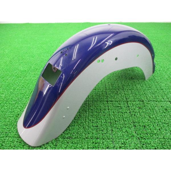 FLSTF リアフェンダー 銀/青 95710-03BGZ ハーレー 純正 中古 バイク
