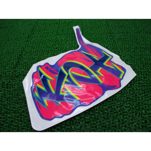 KDX125SR シュラウドデカール 左 在庫有 即納 カワサキ 純正 新品 バイク 部品 廃盤 在庫有り 即納可 車検 Genuine 77 ts-parts_22052754