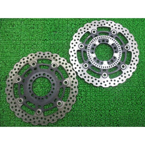 NINJA400R フロントブレーキディスク カワサキ 純正 中古 バイク 部品 ER400B ER-4n ER-6n Ninja400R ER-6f ER-6f 車検 Genuine 33 カワサキ（Kawasaki） NINJA400R フロントブレーキディスク 純正 中古