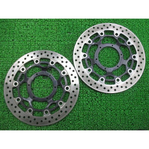 PC37前期 CBR600RR純正ディスク左右セット ホンダ（HONDA） CBR600RR フロントブレーキディスク 左右 純正 中古