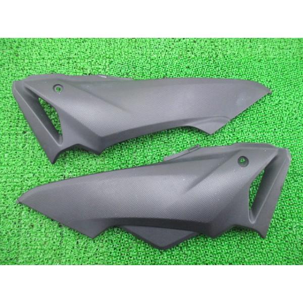 CBR600F サイドカバー 左右 黒 83610-MGV-D000 ホンダ 純正 中古 バイク 部品 PC41 11-13年 割れ欠け無し そのまま使える 修復素材に 66 ホンダ（HONDA） CBR600F サイドカバー 左右 黒 83610-MGV-D000 純正