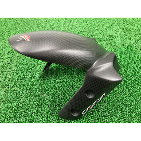 ムルティストラーダ1200 フロントフェンダー 96910121A ドゥカティ 純正 中古 DOCATICORSE カーボン 割れ欠け無し コケキズなし 23 ts-parts_22156761
