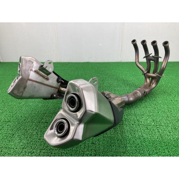Z1000 マフラー K628/K633 カワサキ 純正 中古 2014年式外し JKAZRT00FFA005*** K628 K633 コケキズなし 修復素材に To カワサキ（Kawasaki） Z1000 マフラー K628/K633 純正 中古 バイク