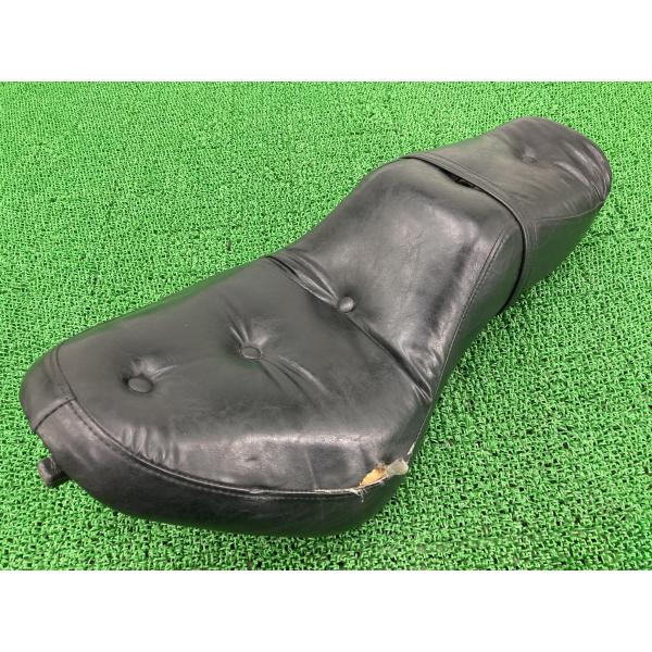 バルカン400 シート 53001-1778 カワサキ 純正 VN400A 修復素材や張替ベースに シートバンド ピロールックシート 品薄 【中古】 4 カワサキ（Kawasaki） バルカン400 シート 53001-1778 純正 中古