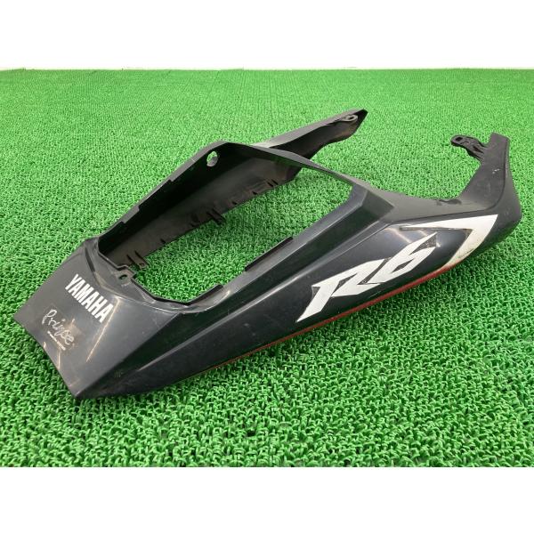 YZF-R6 テールカウル 黒 ヤマハ 純正 中古 バイク 部品 シートカウル 割れ欠け無し ペイント素材に 品薄 即売れの予感 車検 Genuine 14 ヤマハ発動機 YZF-R6 テールカウル 黒 ヤマハ 純正 中古 バイク 部品