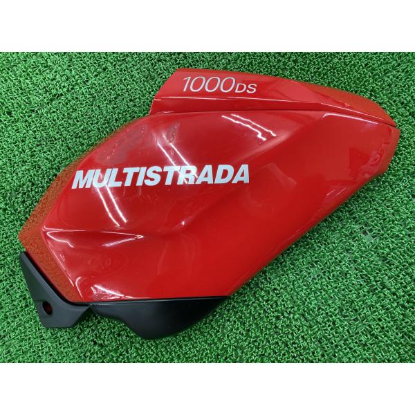 ムルティストラーダ1000DS サイドカウル 右 赤 480.3.170.1A/480.3.172.1A ドゥカティ 純正 中古 ワレカケ無し 状態良好 即売れの予感 1 ムルティストラーダ1000DS サイドカウル 右 赤 480.3.170.1A/480.3