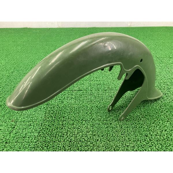 スズキ（SUZUKI） バーディ フロントフェンダー 緑 純正 中古 バイク