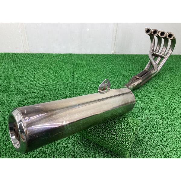 バリオス2純正マフラー カワサキ バリオスII マフラー 純正 中古 バイク 部品 ZR250B 穴あき