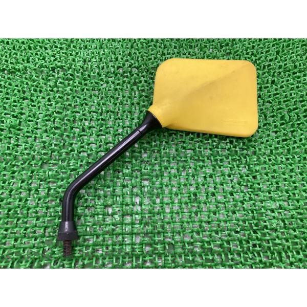 ナポレオン ミラー 左 黄 社外 中古 バイク 部品 カラーミラーパステル