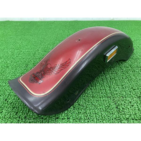 FXSTC1340 リアフェンダー 赤 ハーレー 純正 中古 バイク 部品 97〜99