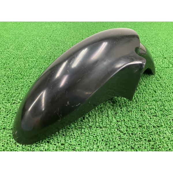 ZZ-R250 フロントフェンダー 黒 社外 中古 バイク 部品 FRP EX250H