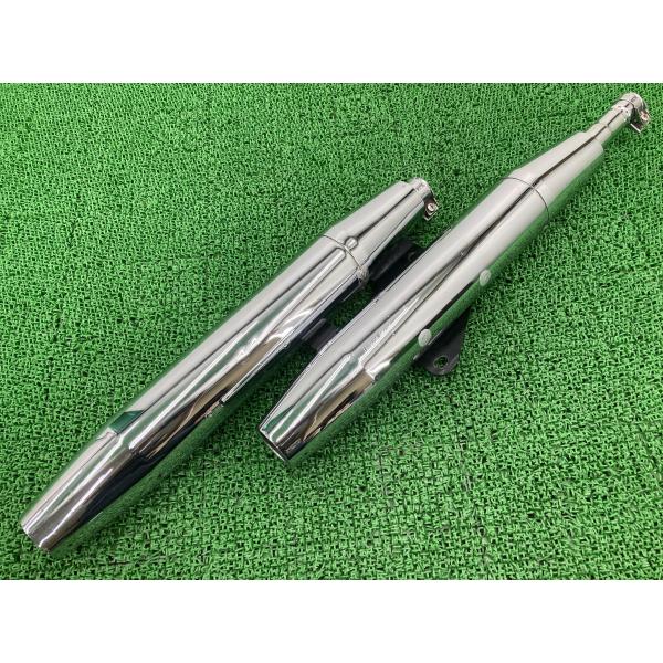 ロイヤルスター サイレンサーマフラー 右 4WY ヤマハ 純正 バイク 部品 XVZ13A 修復素材に 車検 Genuine 【中古】 31 ts-parts_22210815