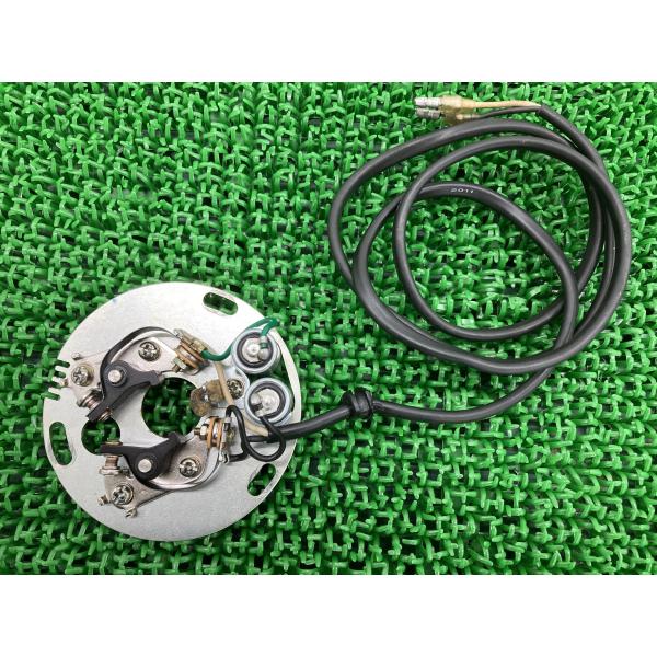 Z400FX コンタクトブレーカー 社外 中古 バイク 部品 KZ400E 割れ欠け 