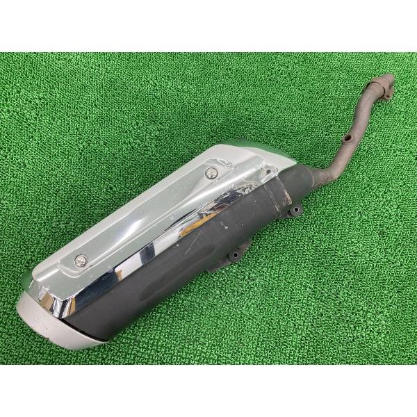 スカイウェイブ マフラー 06H1 スズキ 純正 バイク 部品 CJ44A CJ45A フルエキ SKYWAVE 機能的問題なし 車検 Genuine 【中古】 85 スズキ（SUZUKI） スカイウェイブ マフラー 06H1 純正 中古 バイク