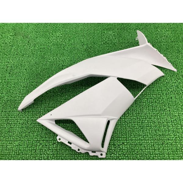 ZX-6R サイドカウル 右 社外 バイク 部品 ZX600R 09-12年 ノーマルタイプ サフ塗装済 ペイント素材に 割れ欠け無し 【中古】 21 ZX-6R サイドカウル 右 社外 中古 バイク 部品 ZX600R 09-12年