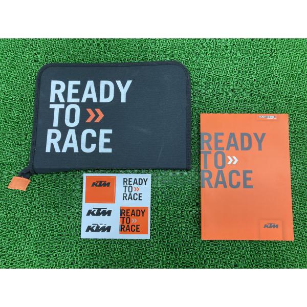 【未使用品】KTM 純正アクセサリー ジャーナリストノートパッド/メモ帳 未開封 ts-parts_22222242