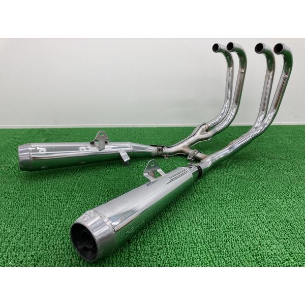 ゼファー1100 マフラー K432 カワサキ 純正 中古 バイク 部品 ZR1100A コケキズ無し 機能的問題なし 品薄 希少品 車検 Genuine sD ts-parts_22222457