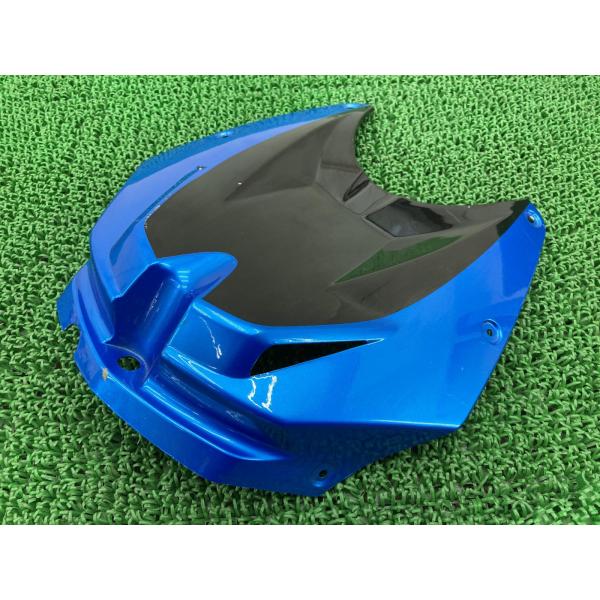 S1000RRタンクカバー ZXMT製S1000RR タンクカバー 青M/黒 社外 中古 バイク 部品 K46