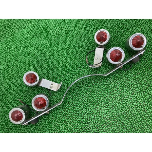 ハーレーFLHTC1340 リアフォグランプ 社外 バイク 部品 割れ欠け無し 品薄 希少品 ツーリング ステー 【中古】 87 ハーレーFLHTC1340 リアフォグランプ 社外 中古 バイク 部品 割れ欠け