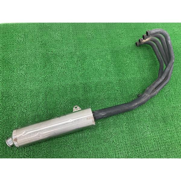 ZRX400 マフラー K482 カワサキ 純正 バイク 部品 ZR400E 後期 ノーマル フルエキ 機能的問題なし 車検 Genuine 【中古】 78 カワサキ（Kawasaki） ZRX400 マフラー K482 純正 中古 バイク 部品