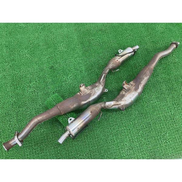 TZR250 チャンバーマフラー 左右 3MA3 ヤマハ 純正 中古 バイク 部品 TZR250SP 後方排気 コケキズ無し 希少品 品薄 Zx YAMAHA（ヤマハ） TZR250 チャンバーマフラー 左右 3MA3 純正 中古