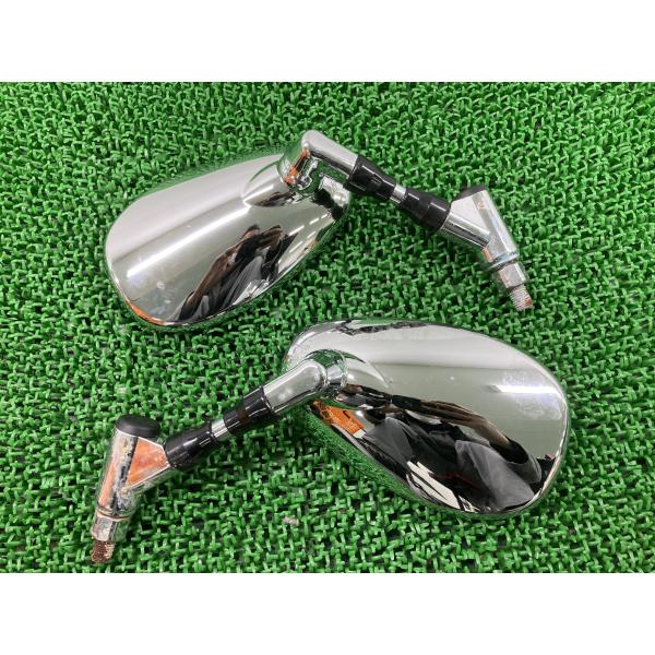 ドラッグスター400 ミラー 左右 001038 ヤマハ 純正 バイク 部品 VH01J VH02J XVS400 DragStar400 正逆10mm 車検 Genuine 【中古】 64 ヤマハ発動機 ドラッグスター400 ミラー 左右 001038 ヤマハ 純正 中古