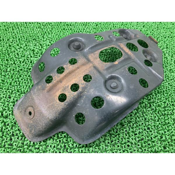 TW225 アンダーガード DG09J-007*** ヤマハ 純正 中古 バイク 部品 DG09J 曲がり無し 品薄 希少品 TW200にも 車検 Genuine 8
