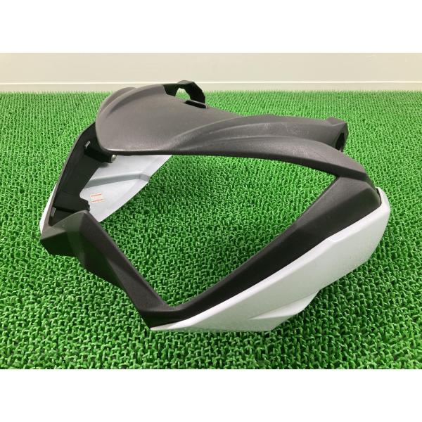 Z250 ヘッドライトカウル パール 55028-0459 カワサキ 純正 ER250C 13-17年 コンディション良好 割れ欠け無し 品薄 【中古】 80 カワサキ（Kawasaki） Z250 ヘッドライトカウル パール 55028-0459