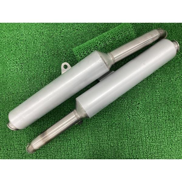 ST4 サイレンサーマフラー 左右 573.1.059.1A/574.1.059.1A ドゥカティ 純正 中古 573.1.059.1A 574.1.059.1A 02-03年 凹み無し Vn DUCATI（ドゥカティ） ST4 サイレンサーマフラー 左右 573.1.059.1A
