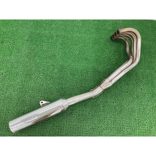 バリオス マフラー K289 カワサキ 純正 中古 バイク 部品 ZR250A 初期型 BALIUS 修復素材に 車検 Genuine lD カワサキ（Kawasaki） バリオス マフラー K289 純正 中古 バイク 部品