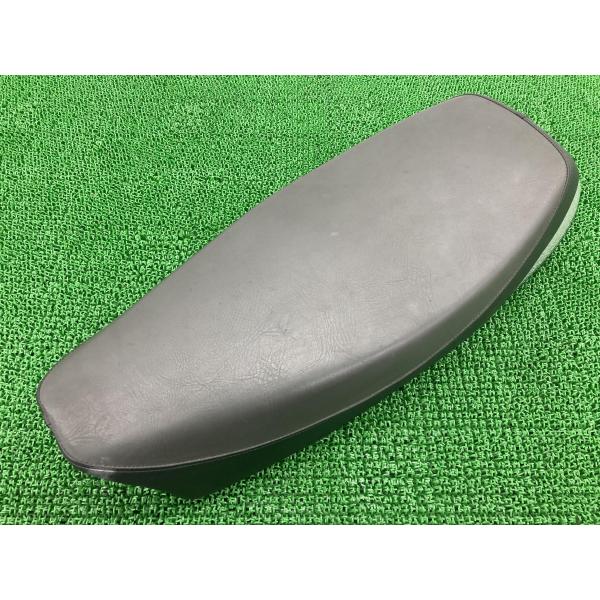 ヤマハ発動機 SR400 シート 銀/紺M ヤマハ 純正 中古 バイク 部品 1JR