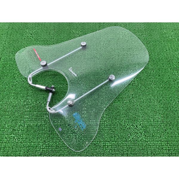 GTS スクリーン ピアジオ 純正 バイク 部品 ベスパ オプション ロングウインドシールド 高さ530mm コケキズ無し 品薄 【中古】 29 ts-parts_22308903