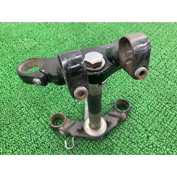 エストレヤカスタム トップブリッジ K1380 カワサキ 純正 バイク 部品 BJ250A エストレアカスタム RS ハンドルポスト付き 【中古】 25 カワサキ（Kawasaki） エストレヤカスタム ステアリングステム K1380