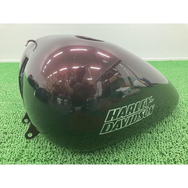 FLSTC1450 タンク ワインM ハーレー 純正 中古 ラジカルペイント ヘリテイジソフテイルクラシック TC88 コケキズ無し フレア Gu ts-parts_22313504