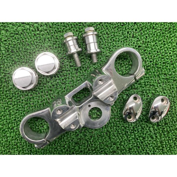 FXDB1580 トップブリッジ 56935-08 5HD1GX4E5AC310*** ハーレー 純正 バイク 部品 ダイナ ストリートボブ 49φ 【中古】 26 ts-parts_22314061