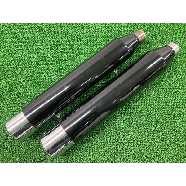 FXSB1690 サイレンサーマフラー 64900418 ハーレー 純正 ソフテイル ブレイクアウト コンディション良好 コケキズ無し 【中古】 84 FXSB1690 サイレンサーマフラー 64900418 ハーレー 純正 中古 バイク