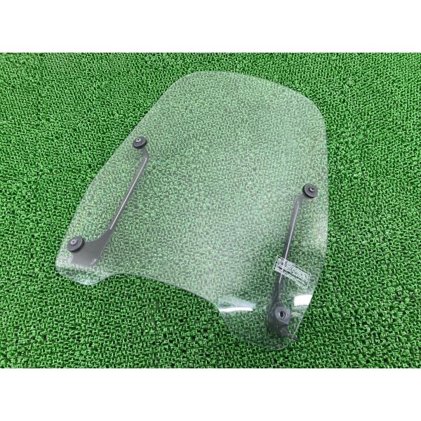 スーパーカブ50カスタム スクリーン ホンダ 純正 バイク 部品 AA01 オプション ウインドシールド ステー 割れ欠け無し 【中古】 30 ホンダ（HONDA） スーパーカブ50カスタム スクリーン 純正 中古 バイク