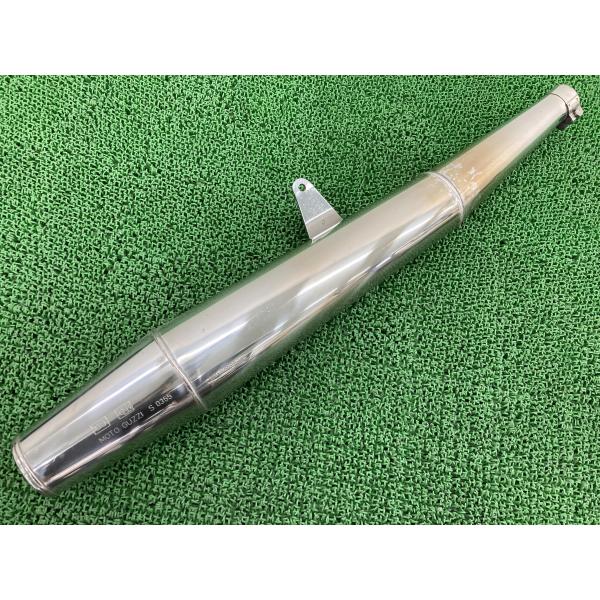 カリフォルニア1100 サイレンサーマフラー 右 S 0355 モトグッチ 純正 バイク 部品 コケキズ無し 品薄 希少品 【中古】 82 カリフォルニア1100 サイレンサーマフラー 右 S 0355 モトグッチ 純正