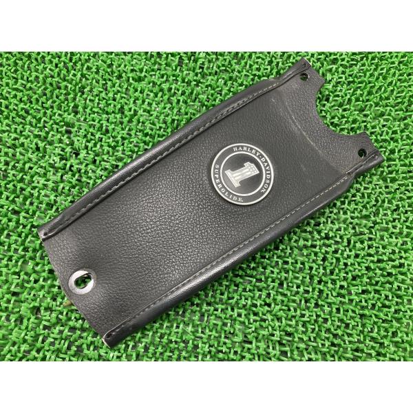 FXDC1580 タンクダッシュパネル ハーレー 純正 バイク 部品 スーパーグライドカスタム ダイナ 本革 破れ無し 品薄 【中古】 50 FXDC1580 タンクダッシュパネル ハーレー 純正 中古 バイク 部品