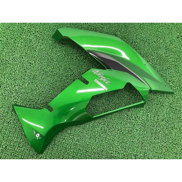 H2SX サイドカウル 右 緑M 55028-0650 カワサキ 純正 バイク 部品 ZX1002A 割れ欠け無し 品薄 希少品 車検 Genuine 【中古】 10 カワサキ（Kawasaki） H2SX サイドカウル 右 緑M 55028-0650 純正 中古