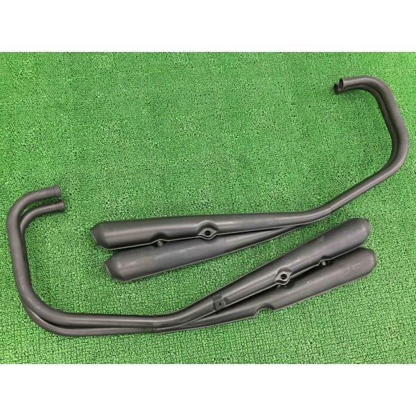 ゼファー1100 マフラー 左右 社外 中古 バイク 部品 ZRT10A ZEPHYR1100 4本出し Z2タイプ 縦ピン 差込径45mm qY ゼファー1100 マフラー 左右 社外 中古 バイク 部品 ZRT10A ZEPHYR1100