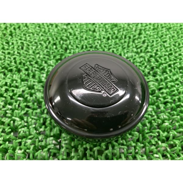 タンクキャップ 黒 61100161 ハーレー 純正 中古 バイク 部品 グロス
