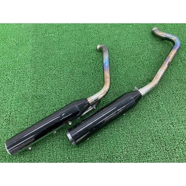 FXSB1580 マフラー 64900172 ハーレー 純正 バイク 部品 ソフテイル ブレイクアウト コケキズ無し 希少品 車検 Genuine 【中古】 52 FXSB1580 マフラー 64900172 ハーレー 純正 中古 バイク 部品