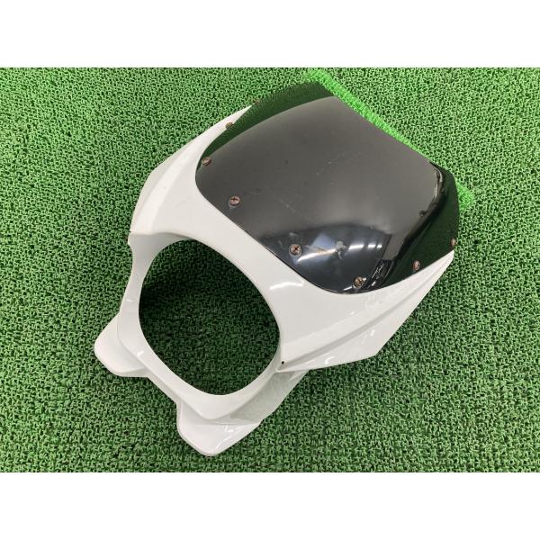 CrossDock製CB400SF ビキニカウル パール 社外 中古 バイク 部品