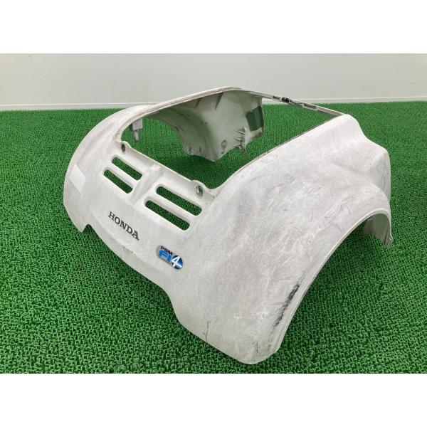 ジャイロキャノピー リアフェンダー 白 GFZ ホンダ 純正 中古 バイク 部品 TA03 GyroCanopy ペイント素材に 割れ欠け無し 車検 Genuine 49 ホンダ（HONDA） ジャイロキャノピー リアフェンダー 白 GFZ 純正 中古